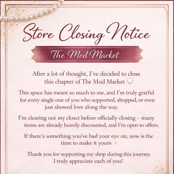 The Mod Market Closing Chapter Sale | Open to Offers | Bundle Deals - Picture 2 of 3